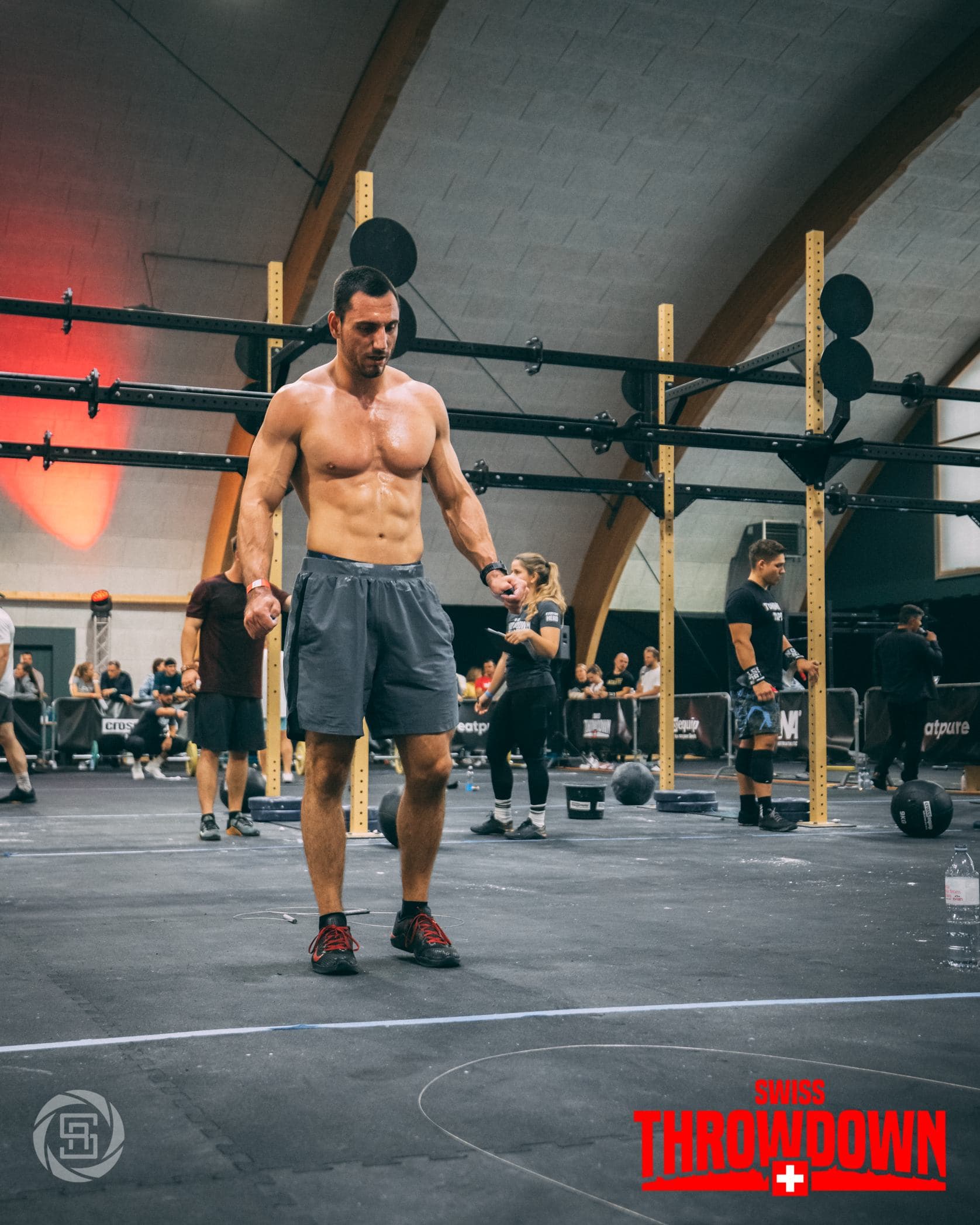 Roman Mathys during a competition event